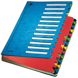 Leitz 59140035 Ordnungsmappe Deskorganizer Color 24Fächer blau