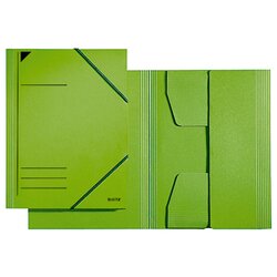 Leitz 39810055 Eckspannermappe DIN A4 Karton grün