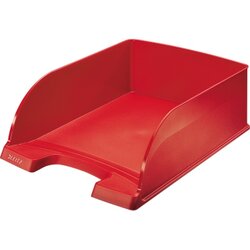 Leitz 52330025 Briefablage Jumbo Plus DIN A4 PS rot