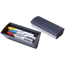 Legamaster 7-122500 Tafelschreiberhalter magnethaftend grau