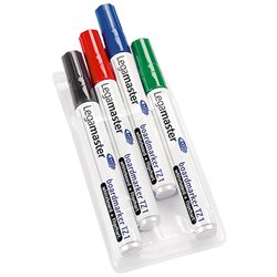 Legamaster 7-110094 Boardmarker TZ1 1,5-3mm farbig sortiert 4 St./Pack.