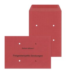 MAILmedia 391092 Freistemplertasche B4 250St rot