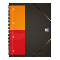 Oxford 100100362 Collegeblock Meetingbook DIN A4+ 80Blatt kariert