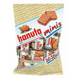 Hanuta 317488 Schokolade minis 200 g/Pack. 