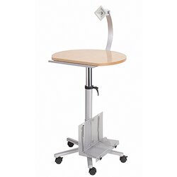 MAUL 9317070 Monitorpult 61x75-120cm Buche 