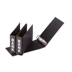 PAGNA 40801-01 Bankordner Basic Colours 25x14x5cm Pappe schwarz