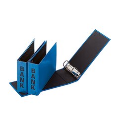 PAGNA 40801-06 Bankordner Basic Colours 25x14x5cm Pappe blau