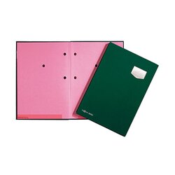PAGNA 24102-03 Unterschriftenmappe de Luxe DIN A4 10Fächer Pappe gn