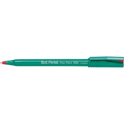 Pentel R50-B Tintenroller Ball 0,4mm Kappenmodell rot