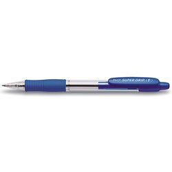 PILOT 2028003 Kugelschreiber Super Grip F Druckmechanik Mine blau