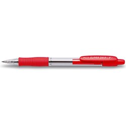 PILOT 2028002 Kugelschreiber Super Grip F Druckmechanik Mine rot