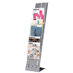Paperflow 2857.35 Prospektständer PLIO 7Fächer transparent