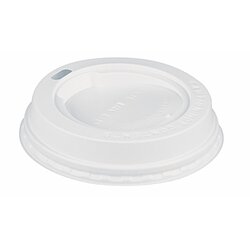 PAPSTAR 14809 Trinkbecherdeckel 8cm PS ws 100St