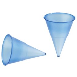 PAPSTAR 19618 Spitzbecher 115ml PP blau 1.000 St./Pack.
