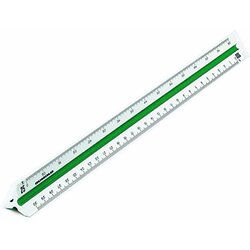 RUMOLD 150-30CM6 Dreikantmaßstab 150/6/30 Vermessung 6 30cm ws