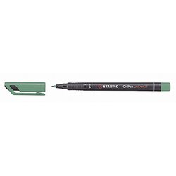 STABILO® 841/36 Folienschreiber OHPen S 0,4mm perm. gn