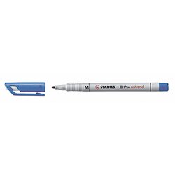 STABILO® 853/41 Folienschreiber OHPen M 1mm non perm. bl