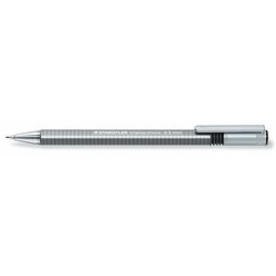 STAEDTLER® 774 25 Druckbleistift triplus micro 0,5mm B +Radierer grau