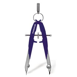 STAEDTLER® 556 00 Zirkel Mars Comfort Metall silber/blau