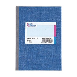 König & Ebhardt 8615172 Kladde DIN A5 liniert 96Blatt blau