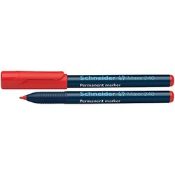 Schneider 124002 Permanentmarker Maxx 240 1-2mm Rundspitze rot