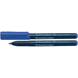Schneider 124003 Permanentmarker Maxx 240 1-2mm Rundspitze blau