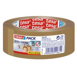 tesa® 57175-00000 Packband Ultra Strong 38mmx66m braun