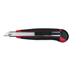WEDO® 78409 Cutter Auto Load 9mm +5Klingen rot/schwarz