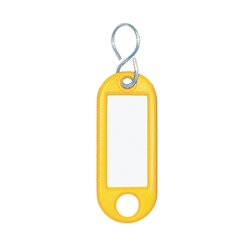 WEDO® 262803405 Schlüsselanhänger gelb 100 St./Pack.