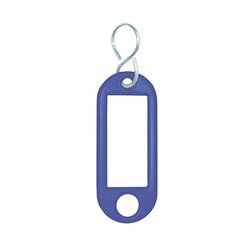 WEDO® 262803403 Schlüsselanhänger blau 100 St./Pack.