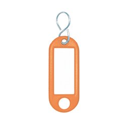 WEDO® 262803406 Schlüsselanhänger orange 100 St./Pack.