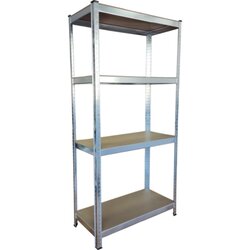 pro-bau-tec 10068 Schwerlastregal 150x75x30cm 4Böden 100kg