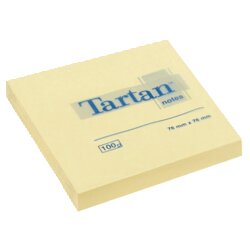 Tartan(TM) 07676 T Haftnotiz Notes  76x76mm ge 12x100Bl