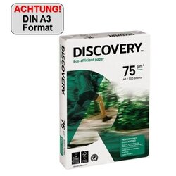 Discovery 83427B75B Kopierpapier A3 75g  ws 500Bl