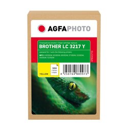 AgfaPhoto APB3217YD Tintenpatrone wie Brother LC-3217Y y