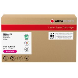 AgfaPhoto APTC732ME Toner wie Canon 6261B002 732M magenta