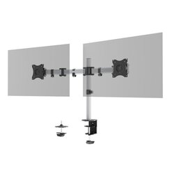 DURABLE 509523 Monitorarm SELECT 27Zoll 2fach Tischklemme si