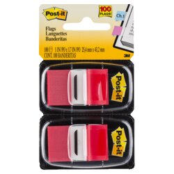 Post-it® 680-RD2 Haftstreifen Index  Standard 50Bl rt