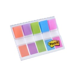 Post-it® 683-5CB2 Haftstreifen Index Mini sortiert 5x20 St./Pack.
