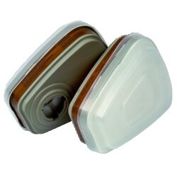 3M 6002-1 Atemfilter für Halbmaske 2 St./Pack.