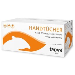 tapira 07730751 Papierhandtuch Plus 2lagig 25x33cm ws 20x140Bl.