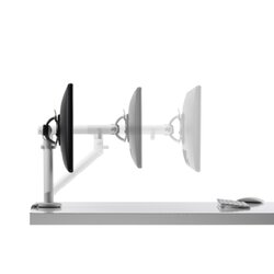 Flo Monitorschwenkarm 1 Arm Zubehör erforderlich schwarz