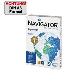 Navigator 82427B90B Kopierpapier Inkjet 90g/qm A3 500 Bl./Pack.