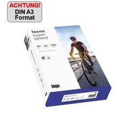 tecno 2100011540 Kopierpapier superspeed A3 weiß 500 Bl./Pack.