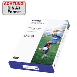 tecno 2100077589 Kopierpapier Universal A3 80g 500Bl.