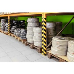 DURABLE Warn- und Schutzprofil C35 Eckschutzprofil