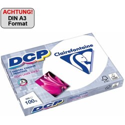 Clairefontaine 1822C Farblaserpapier DCP DIN A3 100g ws 500 Bl./Pack.