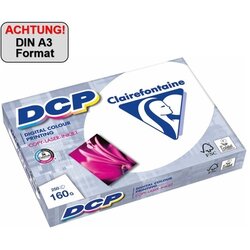 Clairefontaine 1843C Farblaserpapier DCP DIN A3 160g ws 250 Bl./Pack.