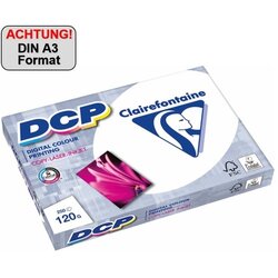 Clairefontaine 1845C Farblaserpapier DCP DIN A3 120g ws 250 Bl./Pack.