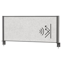 MAUL 9752289 Tisch-Trennwand MAULconnecto 120x50cm Akustik h.gr/an
